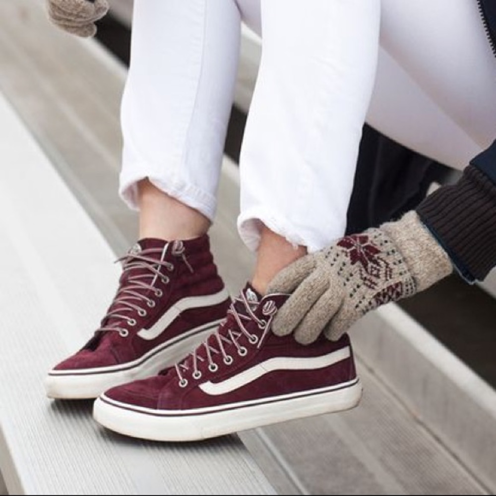 vans sk8 hi for j crew